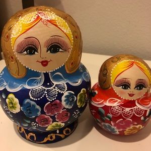 Hand painted Russian Nesting Doll